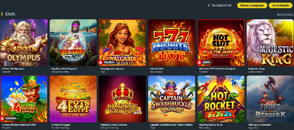 777Vault Pelit